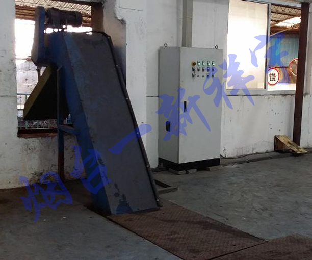 某柴油機(jī)車(chē)間集中排屑輸送線(xiàn)